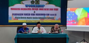 Sebanyak 120 Orang Ikuti Workshop Moderasi Beragama BKMT Sampang