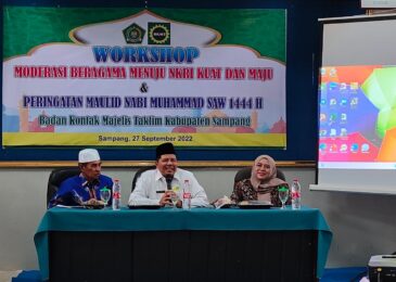 Sebanyak 120 Orang Ikuti Workshop Moderasi Beragama BKMT Sampang