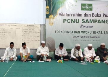 Perkuat Kebersamaan, KaKan Kemenag Sampang Hadiri Buka Bersama PCNU Sampang