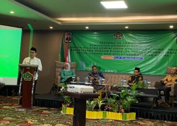 KaKan Kemenag Sampang Ikuti TOT Penguatan Moderasi Beragama